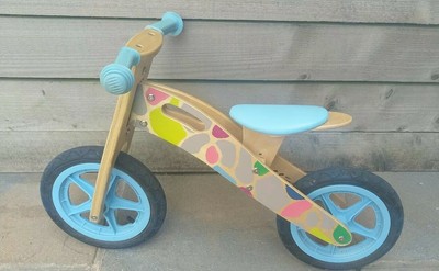 halfords wooden balance bike